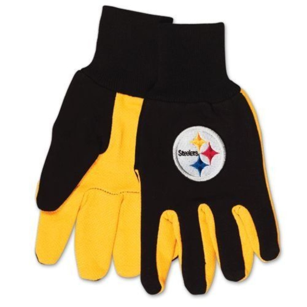 NEW Pittsburgh Steelers NFL Football Gloves One Sz